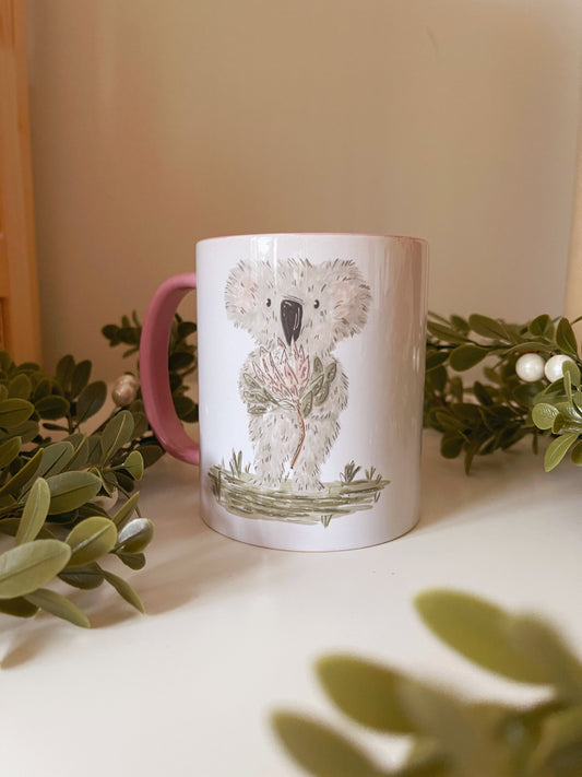 Koala Flower Mug