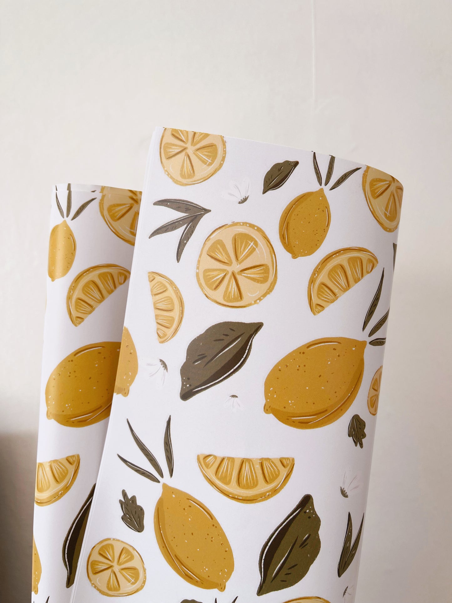 Lemon Wrapping Paper