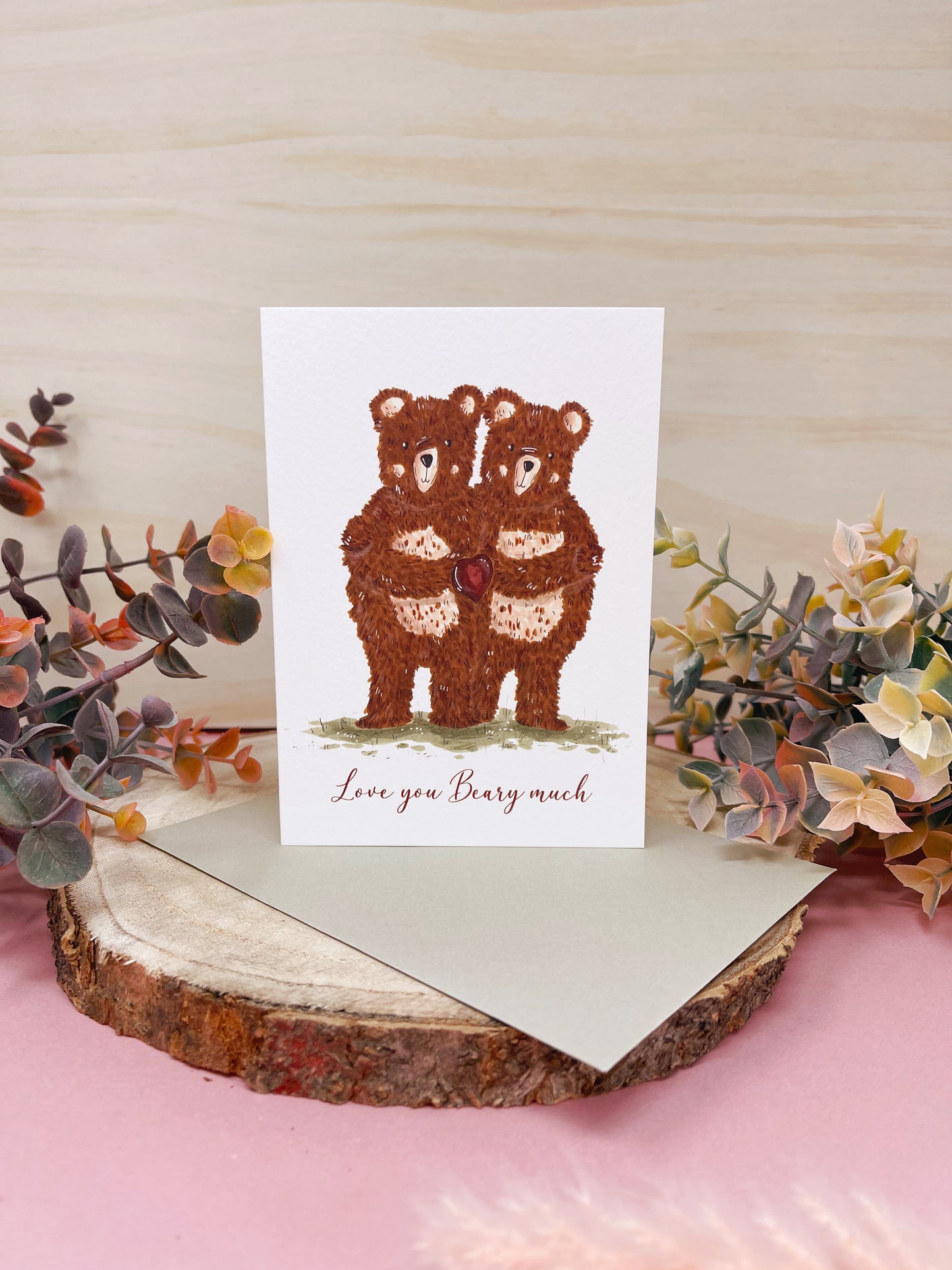 Love You Beary Much Card