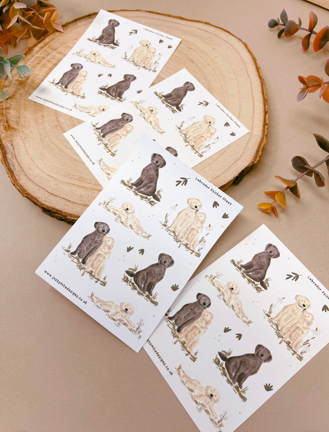 Labrador Sticker Sheet