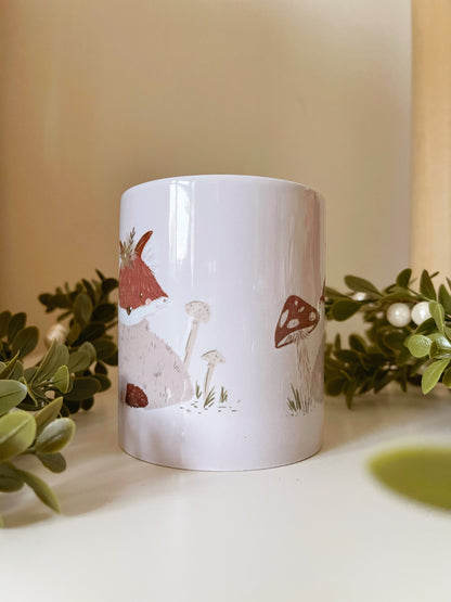 Fox Mushroom Mug