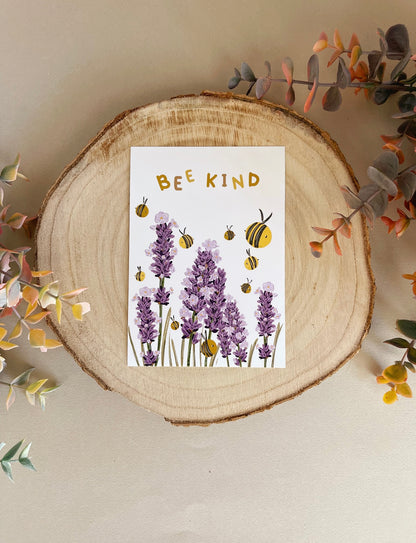 Bee Kind Postcard
