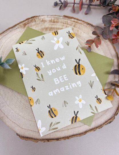 Bee Amazing Card
