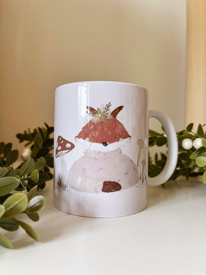 Fox Mushroom Mug