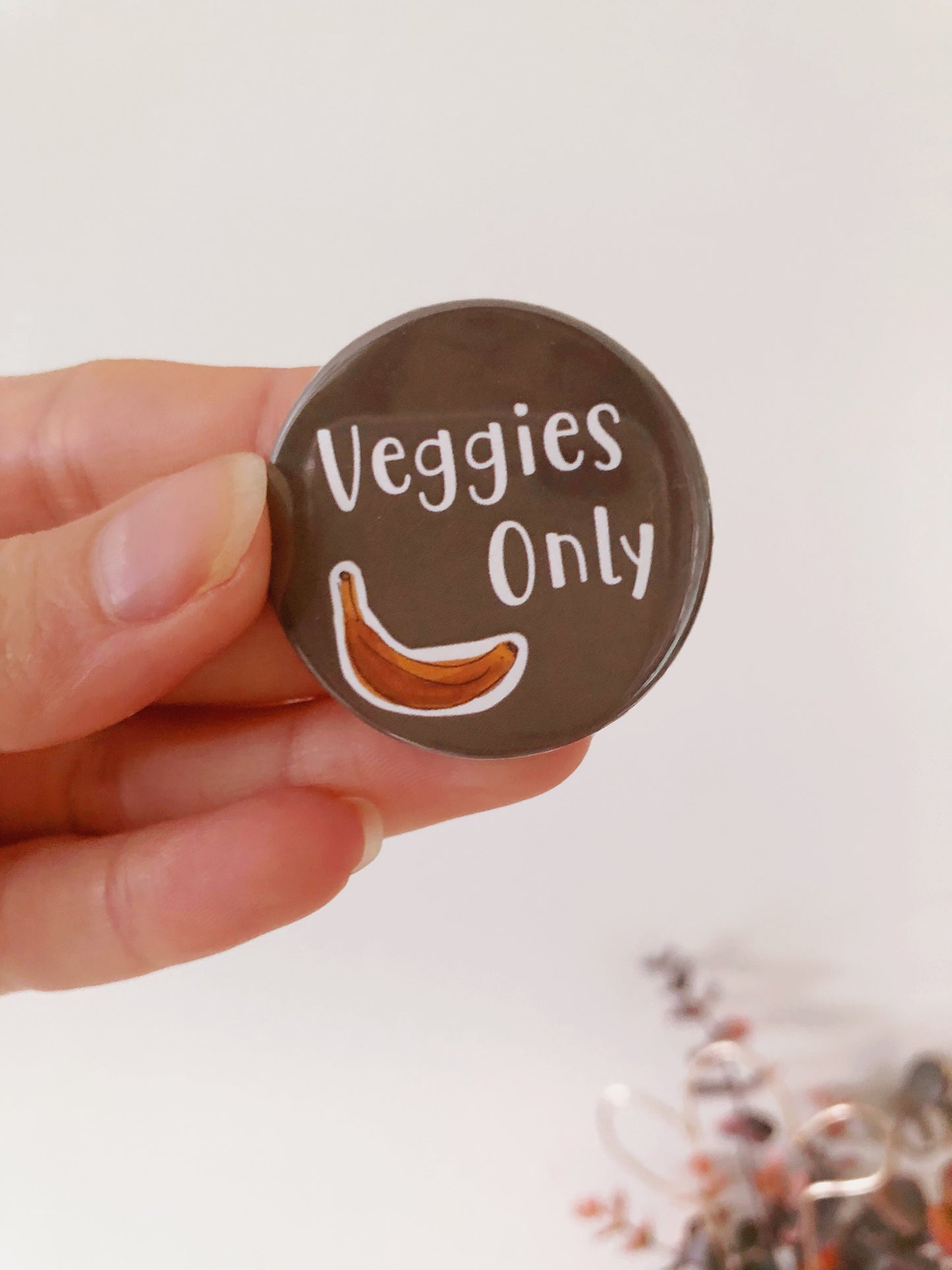 Veggies Only Badge