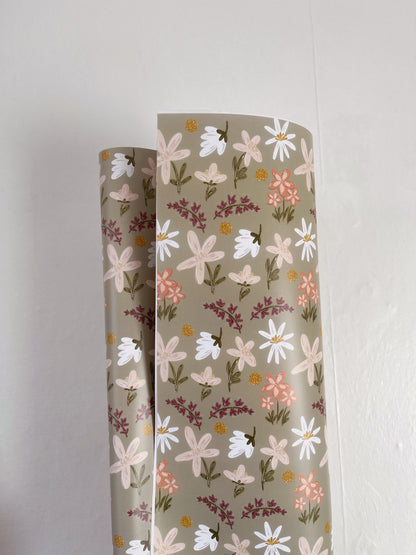 Garden Daisy Wrapping Paper