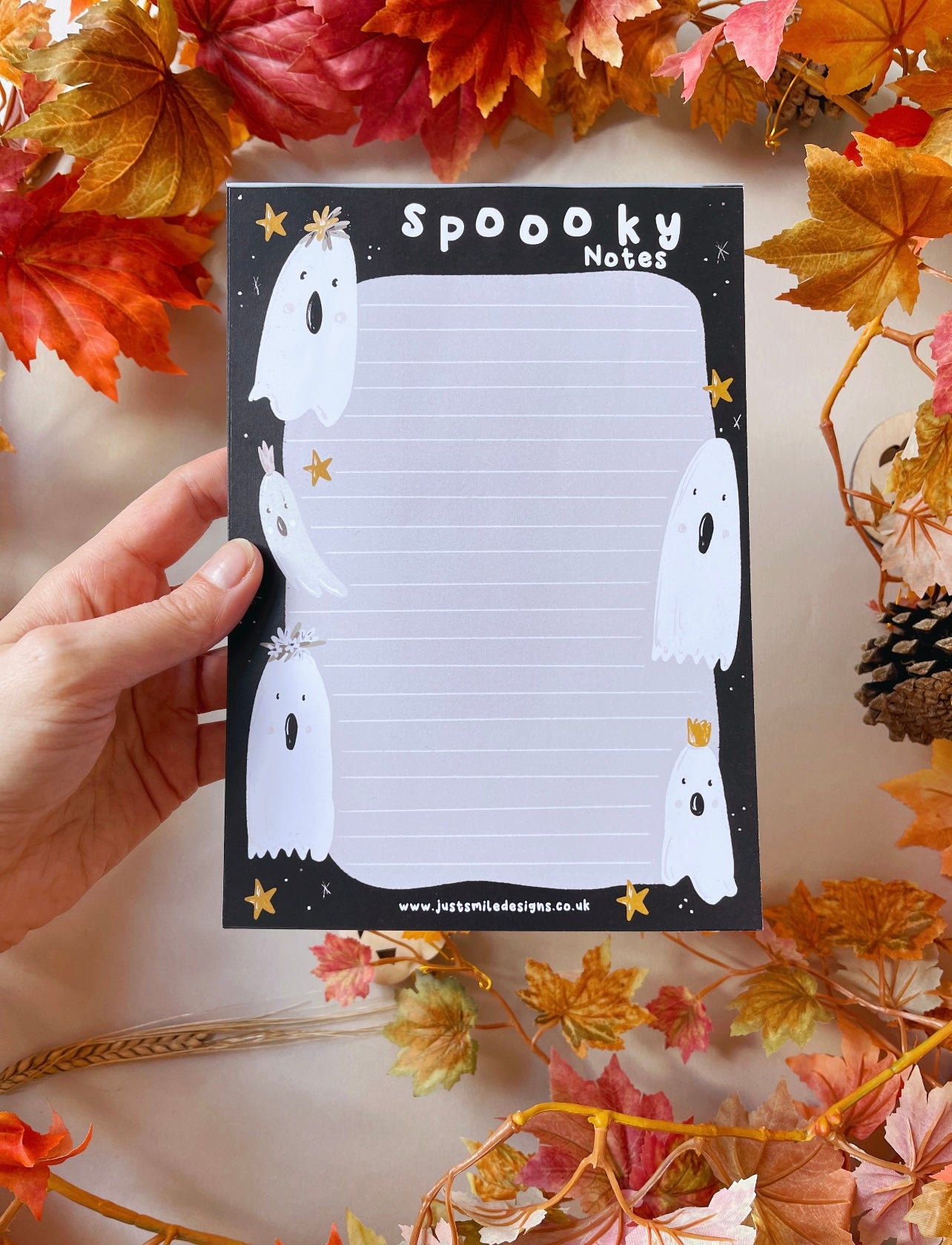 Ghost A5 Notepad