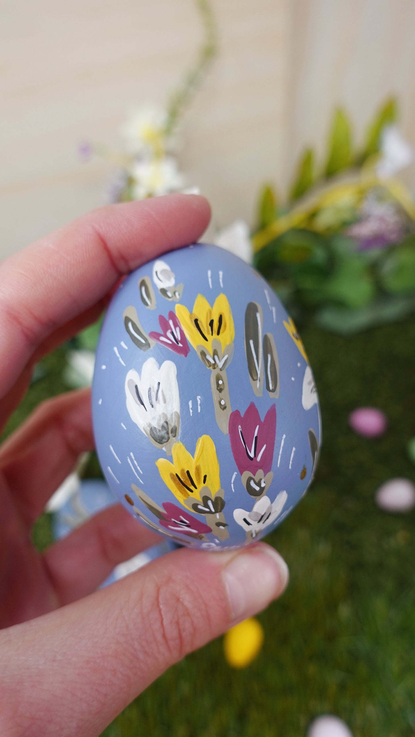 Spring Floral Egg