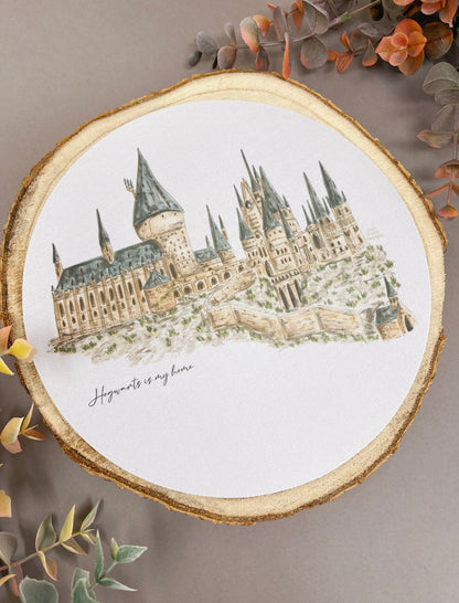 Hogwarts Castle Mousemat