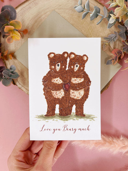 Love You Beary Much Card