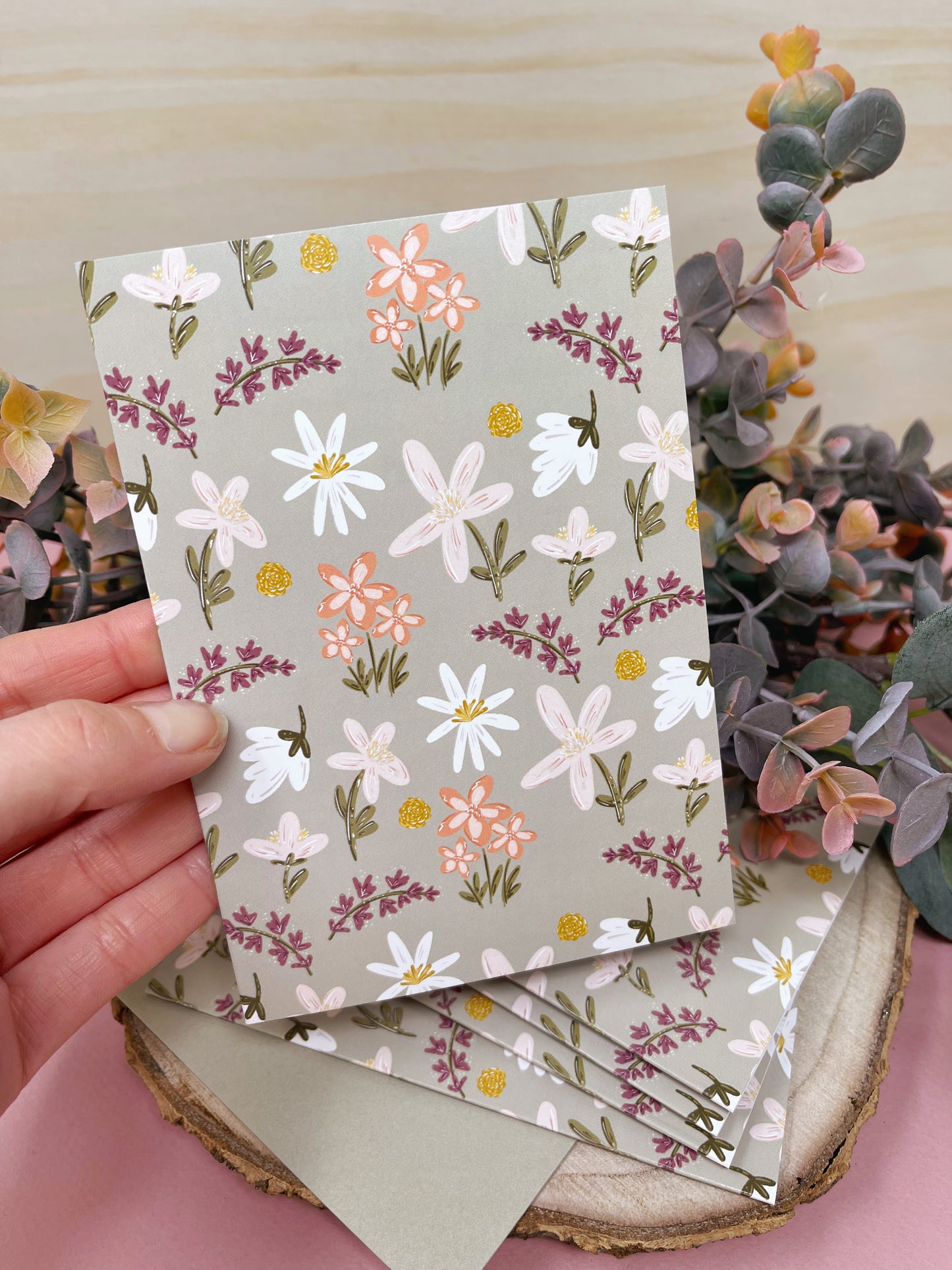 Floral Garden Note Cards