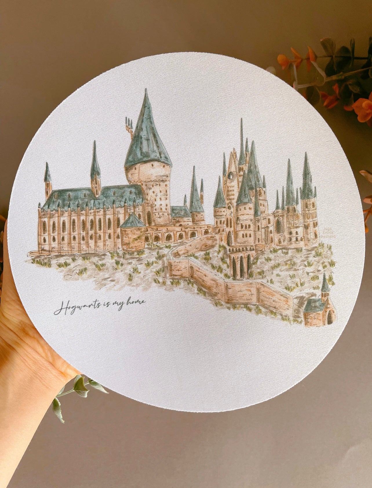 Hogwarts Castle Mousemat