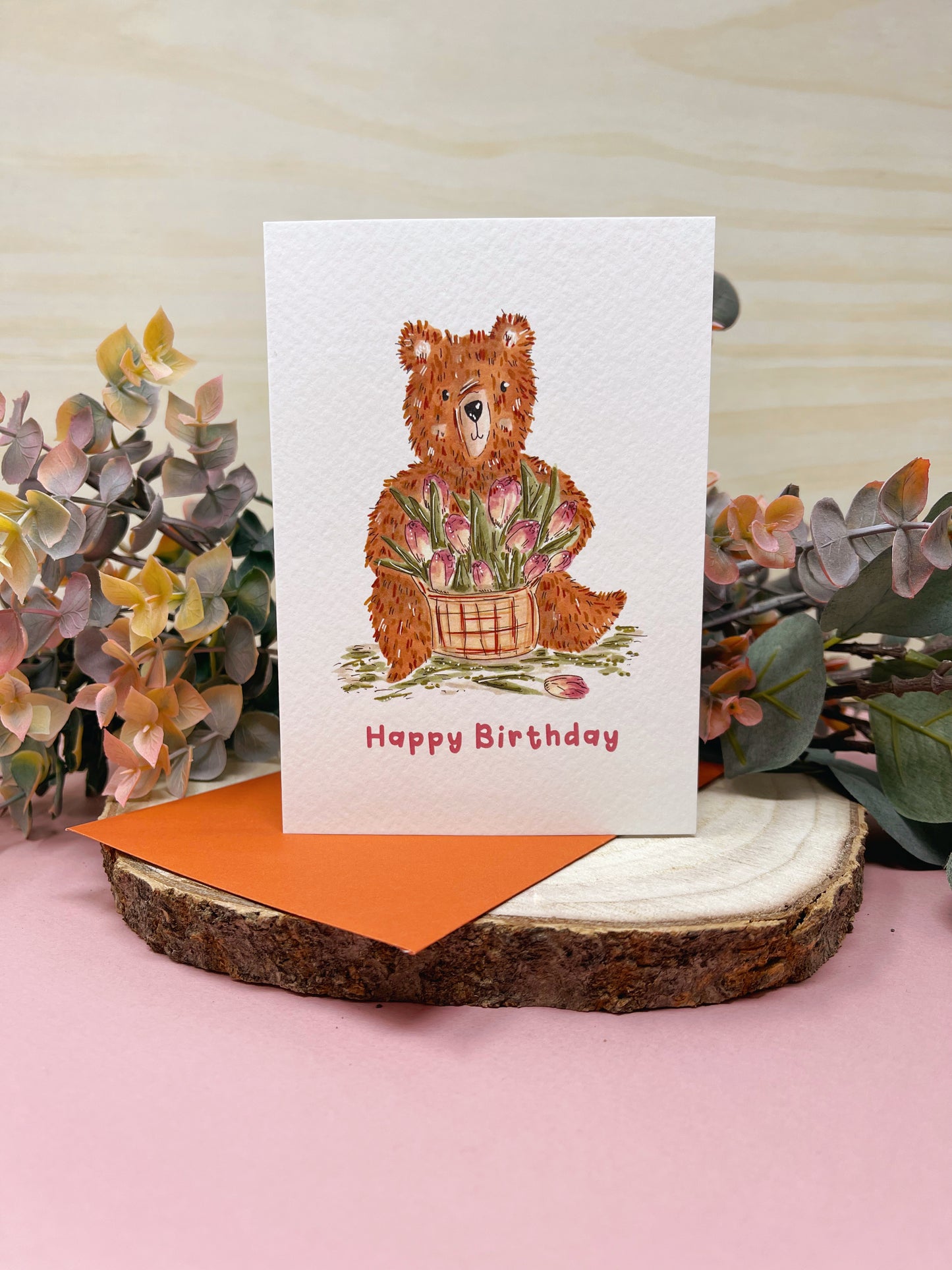 Bear Birthday Card