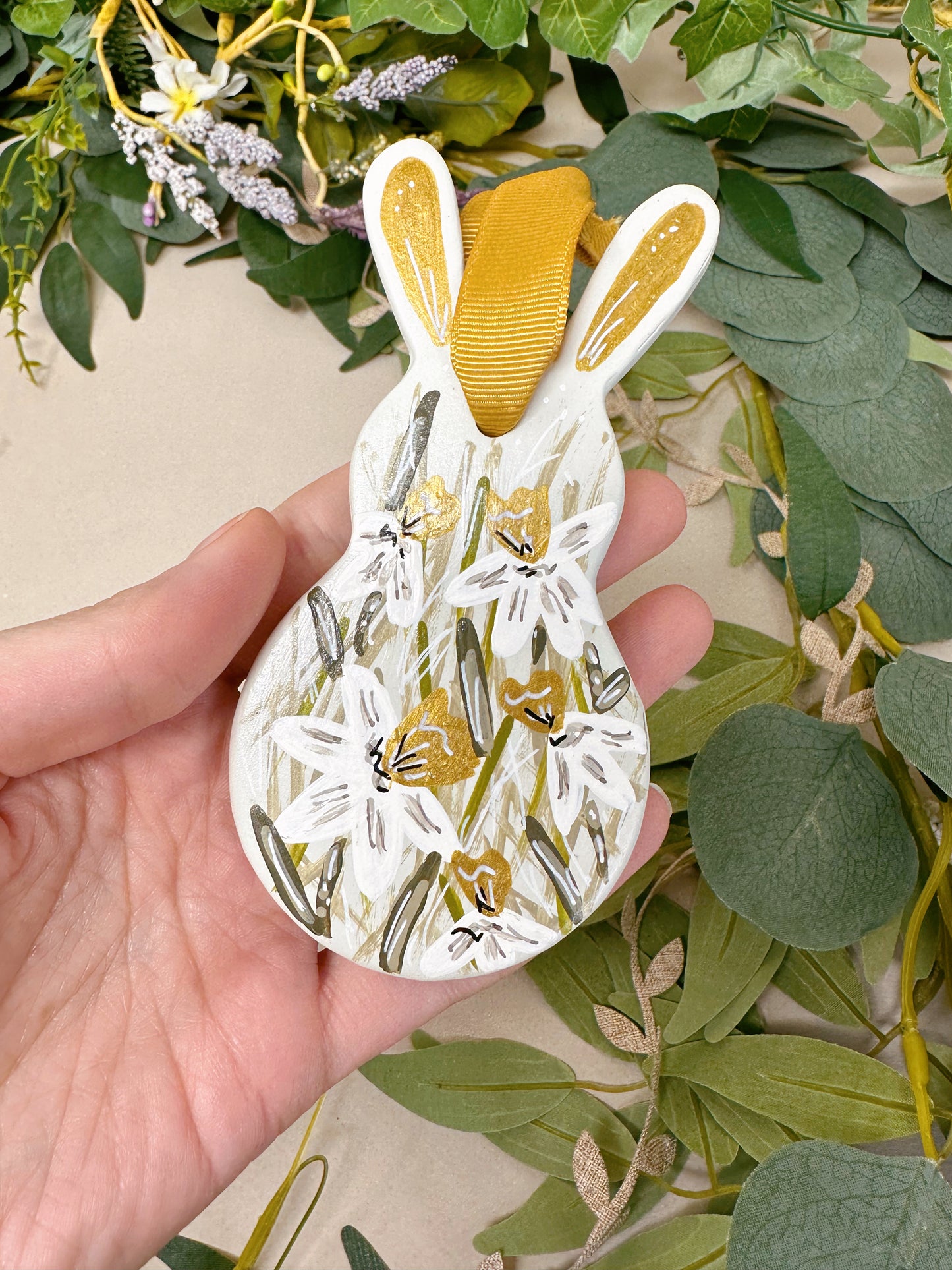 Botanical Flat Bunny